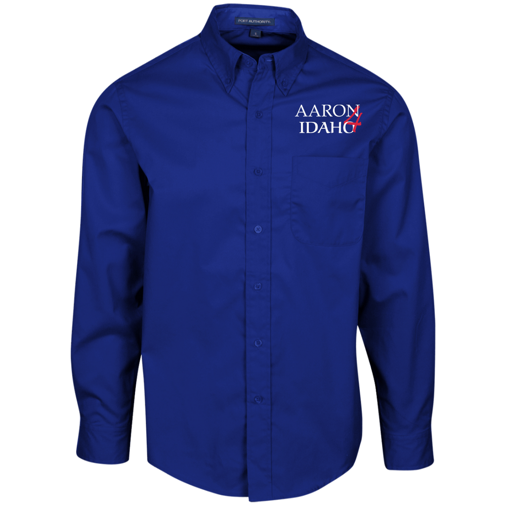 Aaron For Idaho - Port Authority Men's LS Dress Shirt