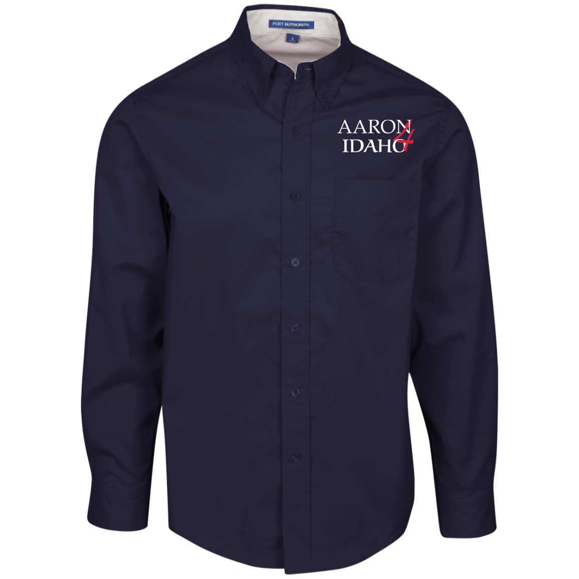 Aaron For Idaho - Port Authority Men's LS Dress Shirt