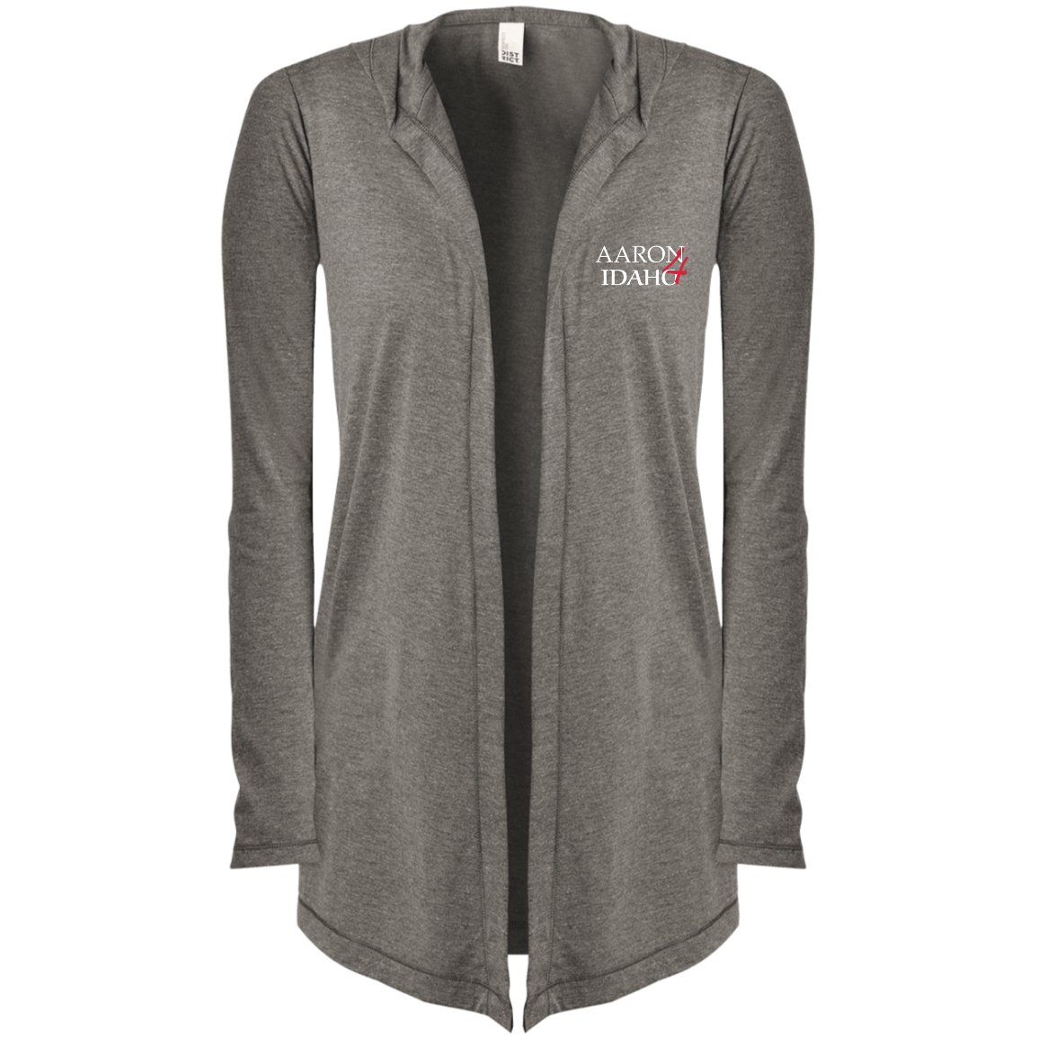 Aaron For Idaho - District Women's Hooded Cardigan