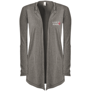 Aaron For Idaho - District Women's Hooded Cardigan