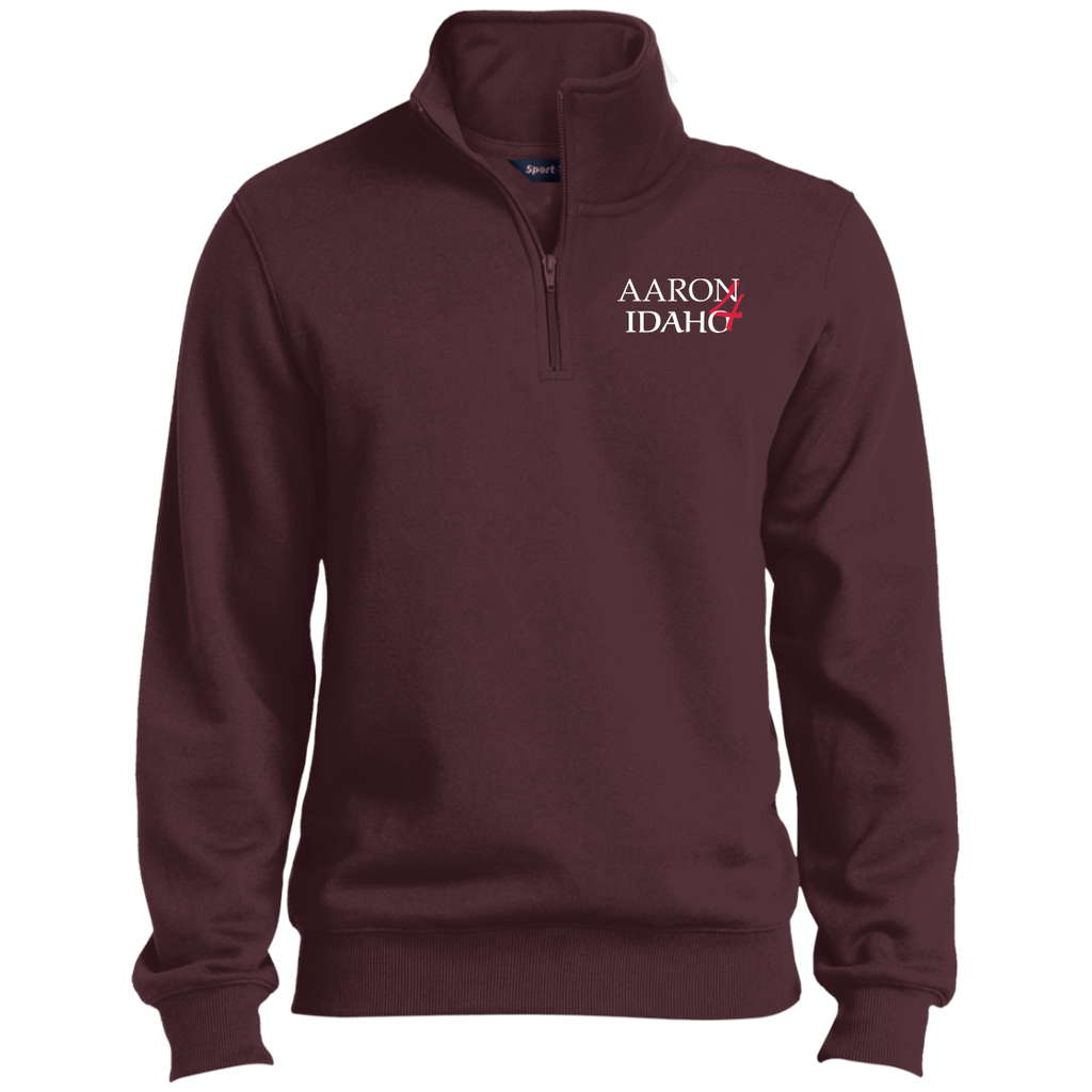 Aaron For Idaho - Sport-Tek 1/4 Zip Sweatshirt