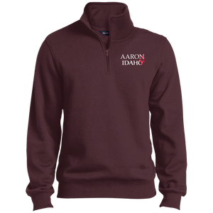 Aaron For Idaho - Sport-Tek 1/4 Zip Sweatshirt