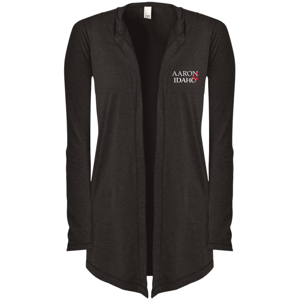 Aaron For Idaho - District Women's Hooded Cardigan