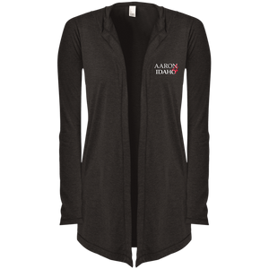 Aaron For Idaho - District Women's Hooded Cardigan
